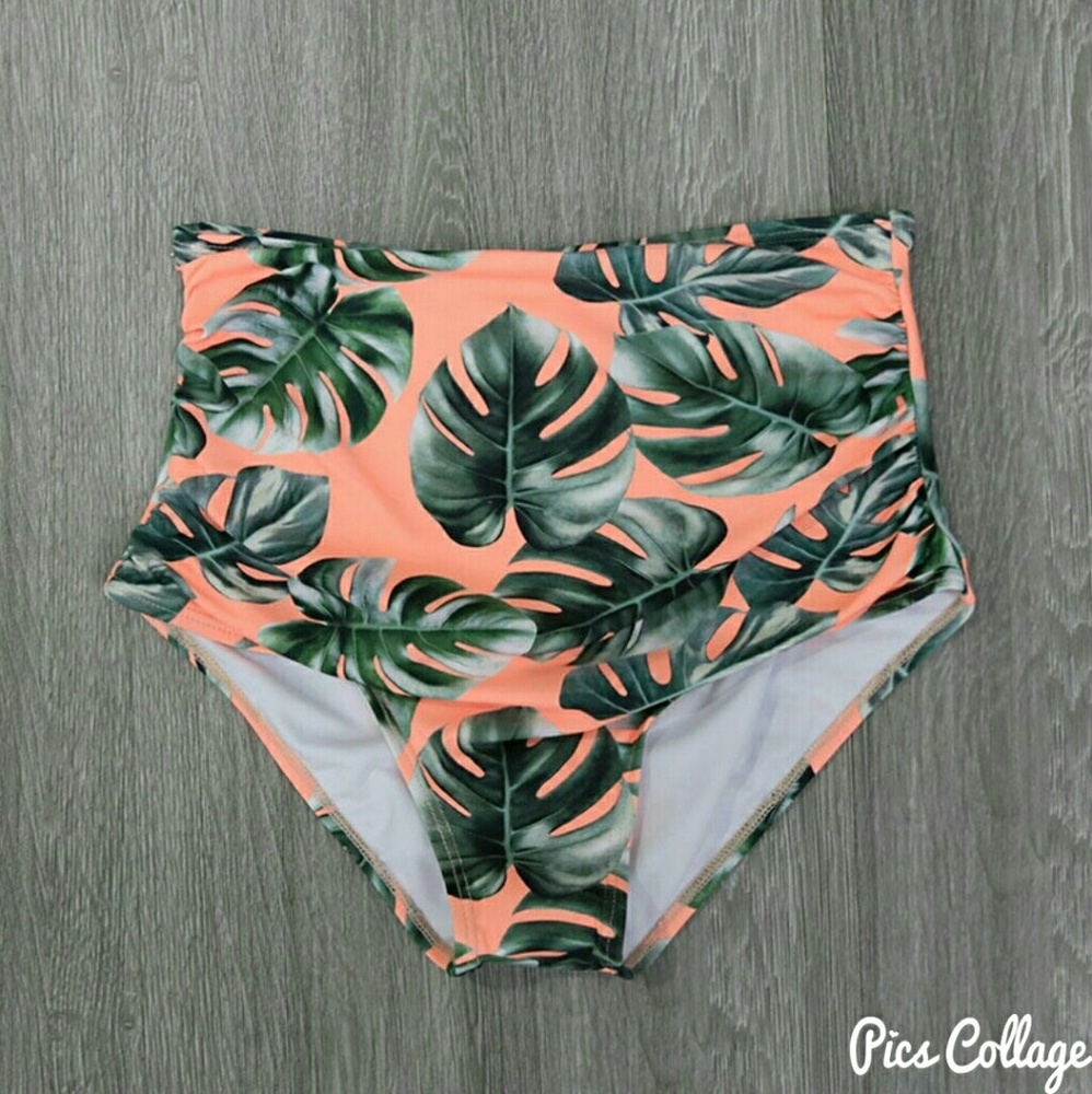 Halter 2pc High Waist Swimsuit - NWT - Picture 4 of 4